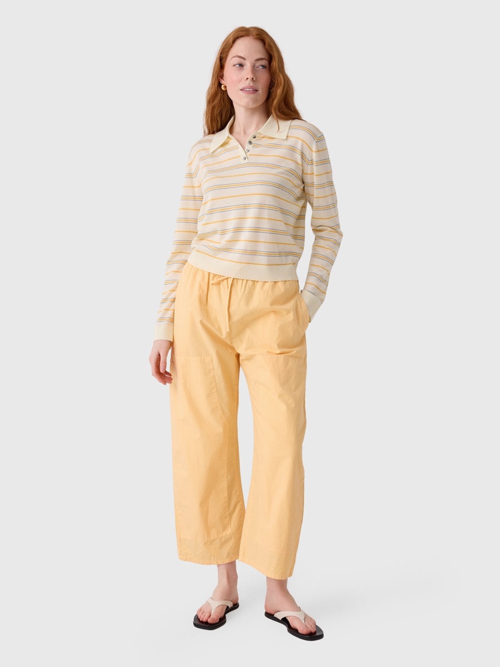 LESET Kyoto Carpenter Pant in sold out Zest size Small